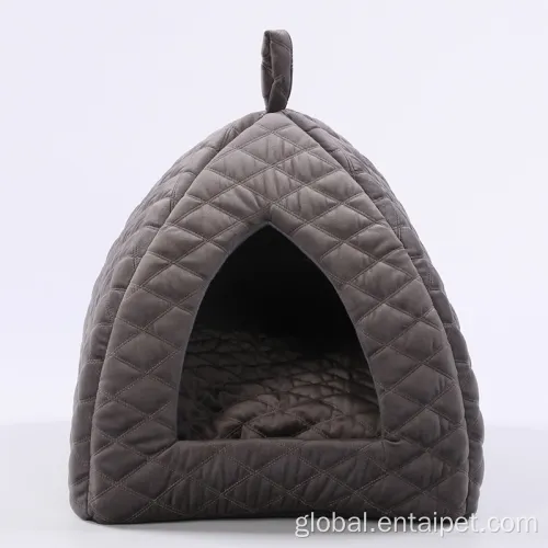 Pet Cave House Pet Customized Luxury Cat House Portable Cave Bed Factory